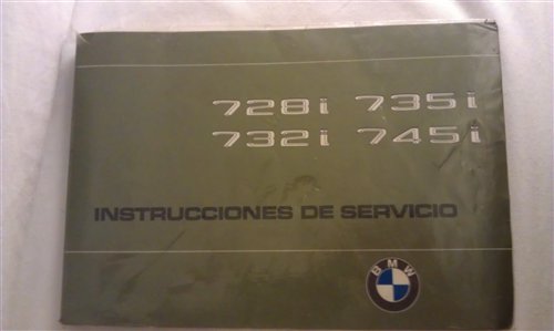 Bmw e23 user manual #2