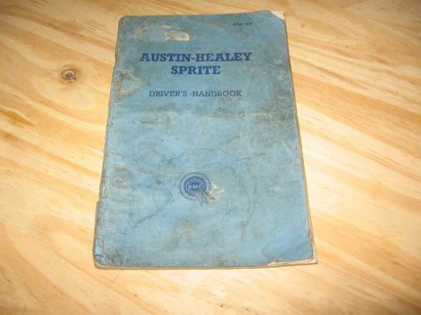 Austin Healey Sprite Mk1 Manual