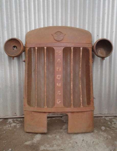 Mascara Rejilla Frente Tractor Hanomag