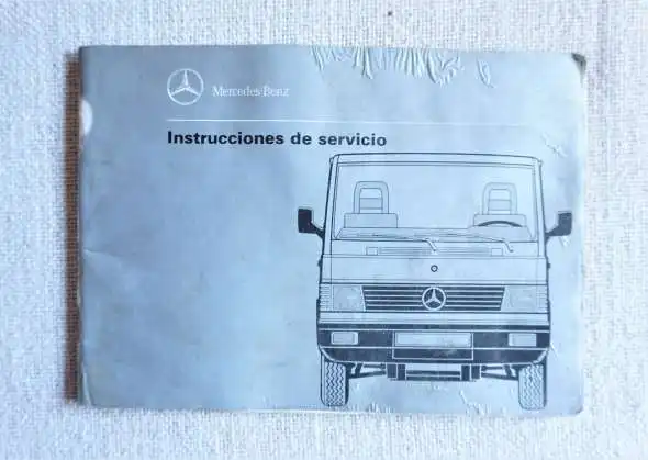Instrucciones Servicio Mercedes Benz 100 D, 140 D, 180 D