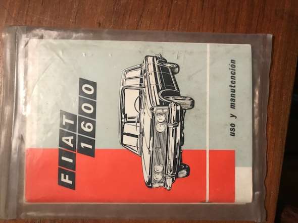 Manual Fiat 1600