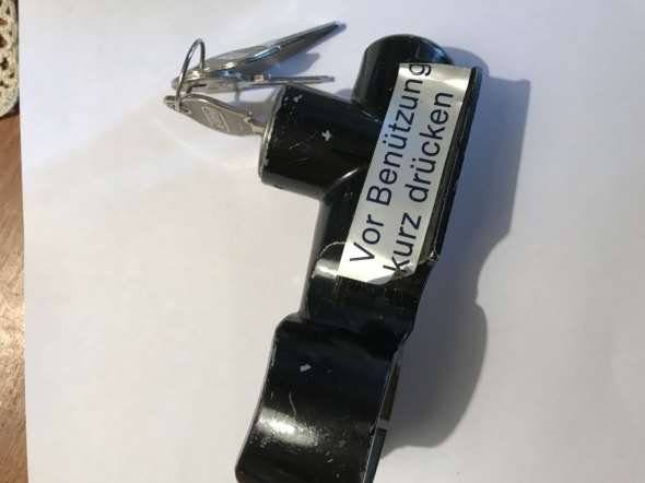 Llave Arranque Mercedes Benz 170 Sd 1954