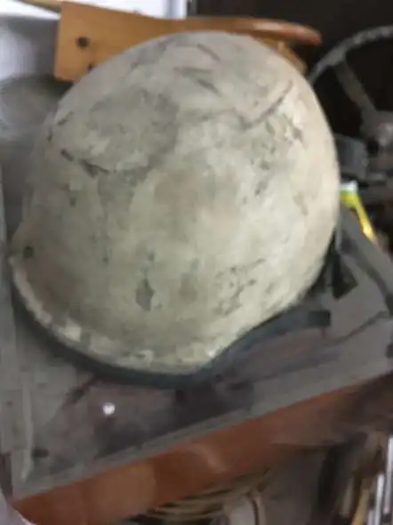 Casco Automovilismo Antiguo