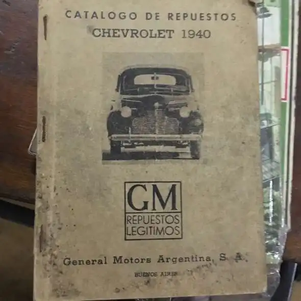 Catalogo Repuestos Chevrolet 1940