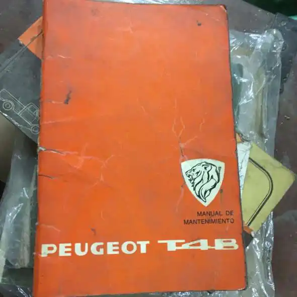 Manual Peugeot T4b