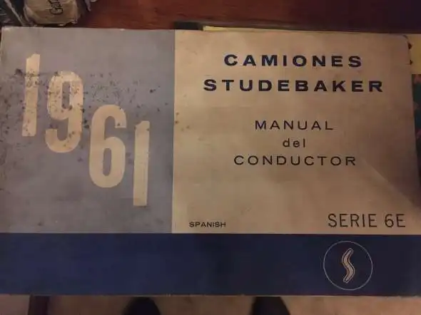 Manual Camiones Studebaker 1961
