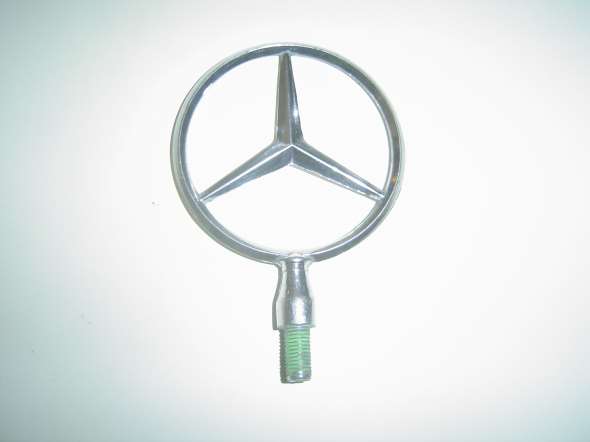 Insignia Parrilla Capot Mercedes Benz Metal