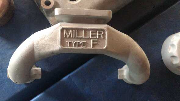Multiple Aluminio Admisión Ford A Miller