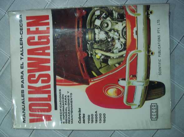 Volkswagen Manual Esclusivo Del Modelo Escarabajo, Edicion Mexicana