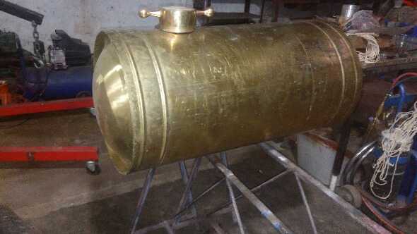 Tanque Combustible Bronce