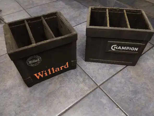 Antiguos Cajones Baterias 6 V
