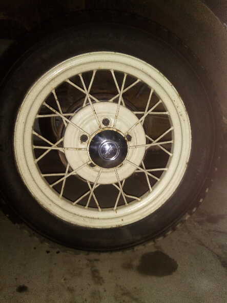 Juego 5 Ruedas Ford A 1931