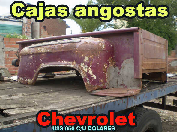 Cajas Angostas Chevrolet