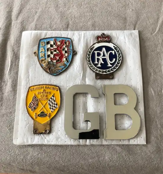 Jaguar Mg Triumph Insignias Inglesas