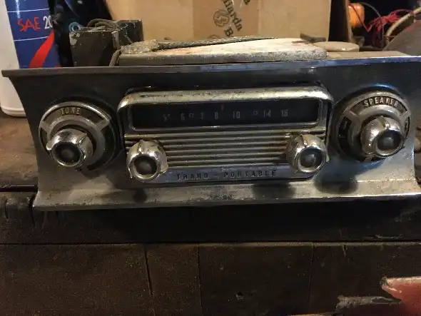 Radio Extraible Oldsmobile 1958 Original Muy Rara