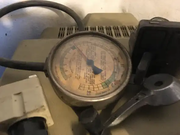 Antiguo Vacuometro Pruevas