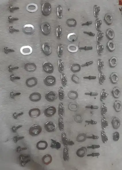 Broches Para Capotas Nuevos Lote Completo