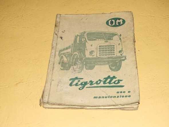 Om Tigrotto 1956: Manual Instrucciones Original