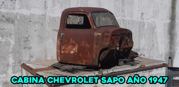 Cabina Chevrolet Sapo 1947 Al 53