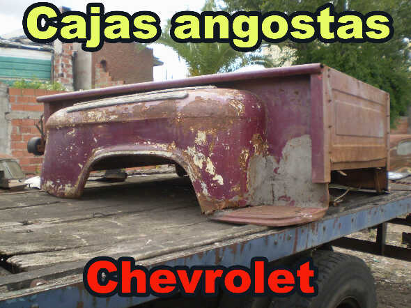 Cajas Angostas Chevrolet