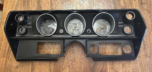Tablero Chevy Coupe - Super Sport (restaurado)