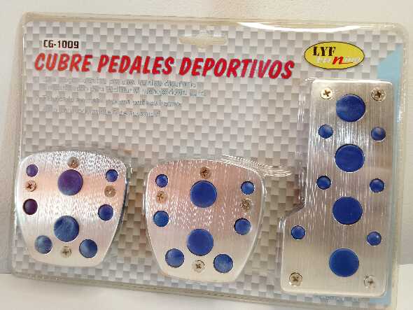 Pedalera Deportiva Universal - Modelo Cg 1009 Azul