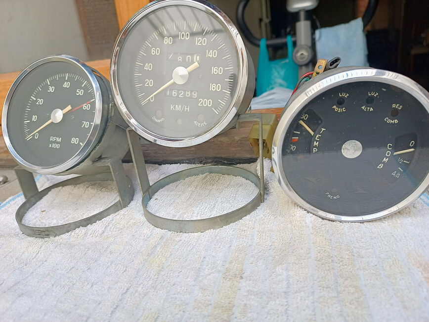 Tablero Instrumentos #fiat1500coupe