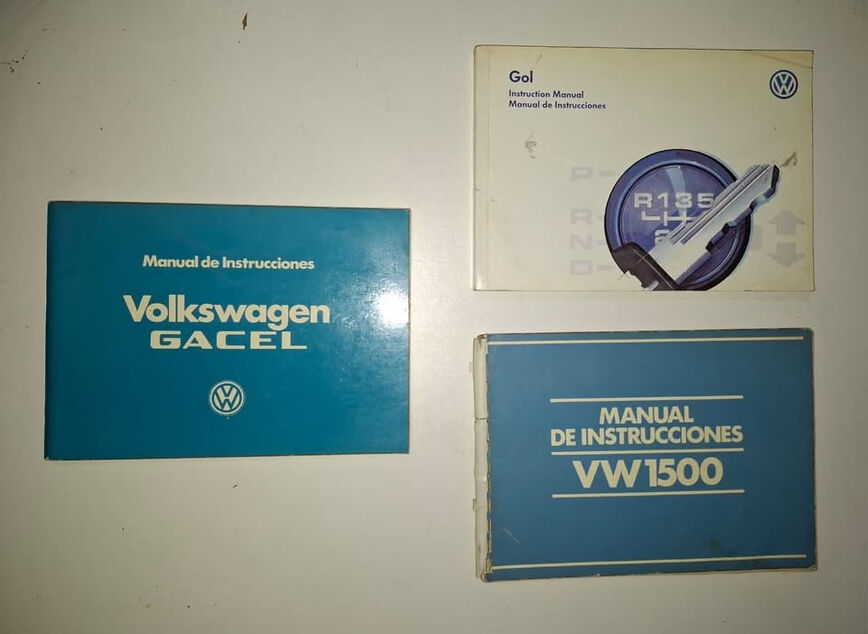Manual Instrucción Volkswagen - Gol - Gacel - Vw 1500 30 Mil Cada Uno #3