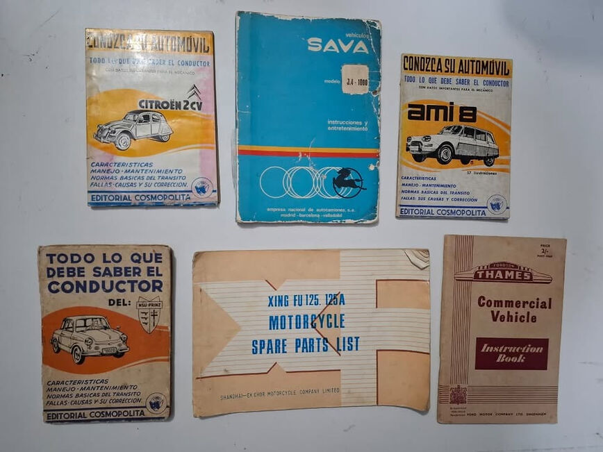 Manual Instrucciones - Autos - Citroen-ami 8-nsu-fordson-sava-thames Xing-fu *precio Unitario #3