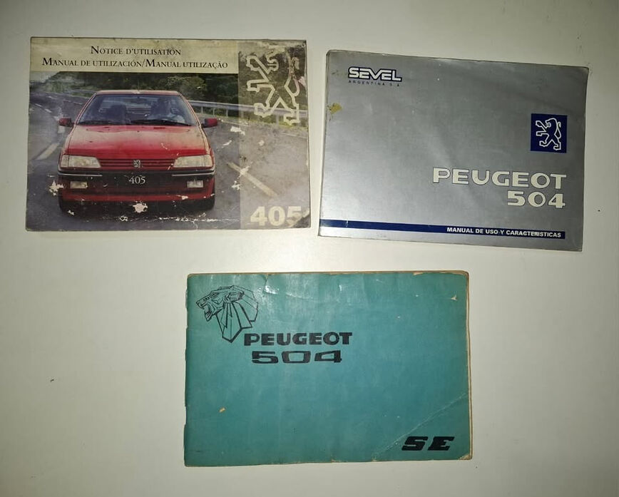 Manuales Auto - Peugeot 504 / 405 *precio Unitario #3