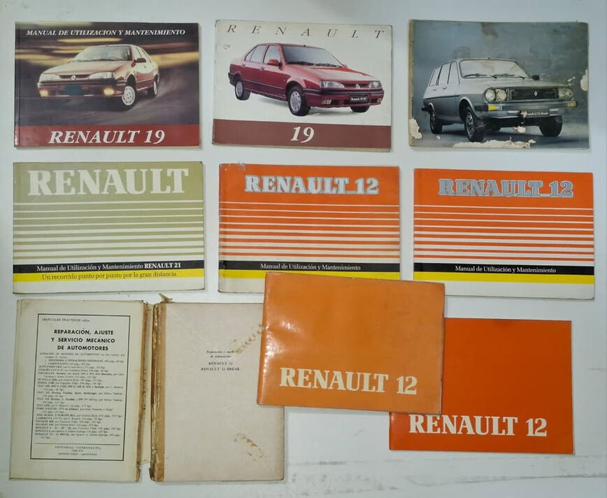 Manuales Auto Renault 12 - 19 - 21 Breack *precio Unitario#3