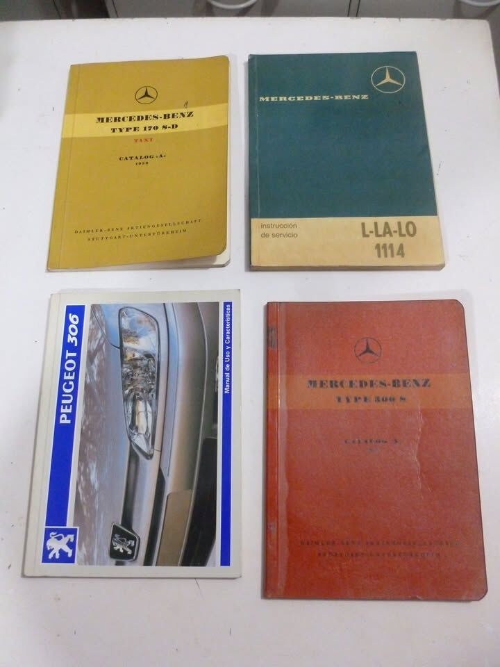 Manuales Autos/camiones Mercedes Benz, Vw, Peugeot, Fiat Etc. #3