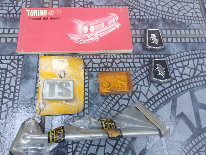 Manual Del Dueño (de Guantera) Torino Cupé Ts-gs 1970-1973, Usado, En Excelente Estado