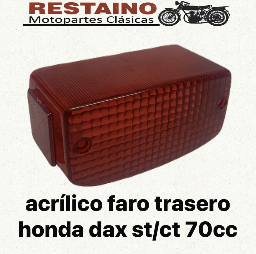 Acrilico Faro Trasero Honda Dax St/ct 70cc