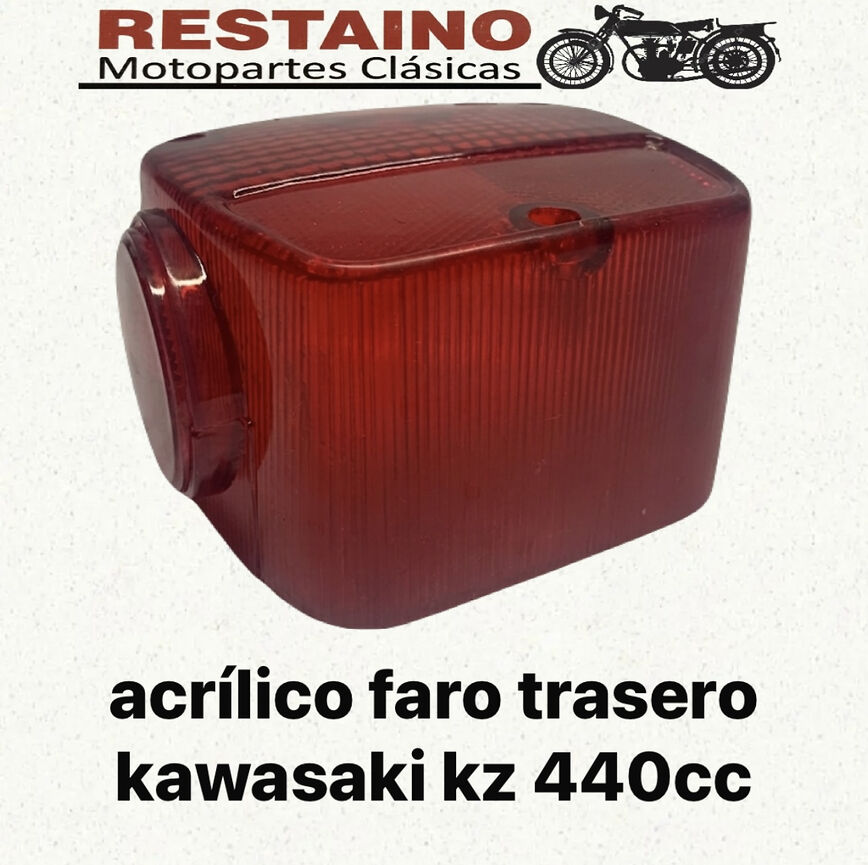 Acrilico Faro Trasero Kawsaki Kz 440cc