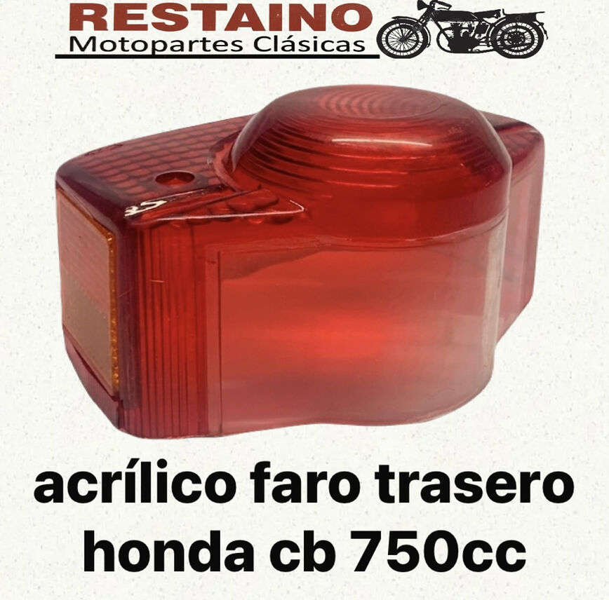 Acrilico Faro Trasero Honda Cb 750cc