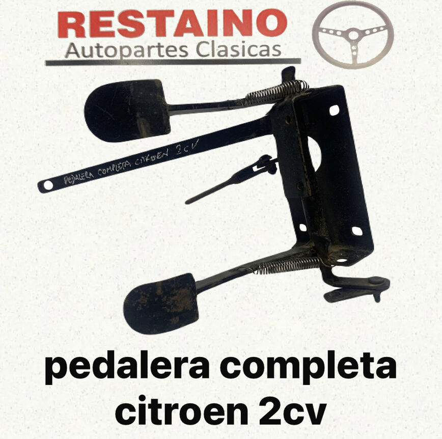 Pedalera Completa Citroen 2cv
