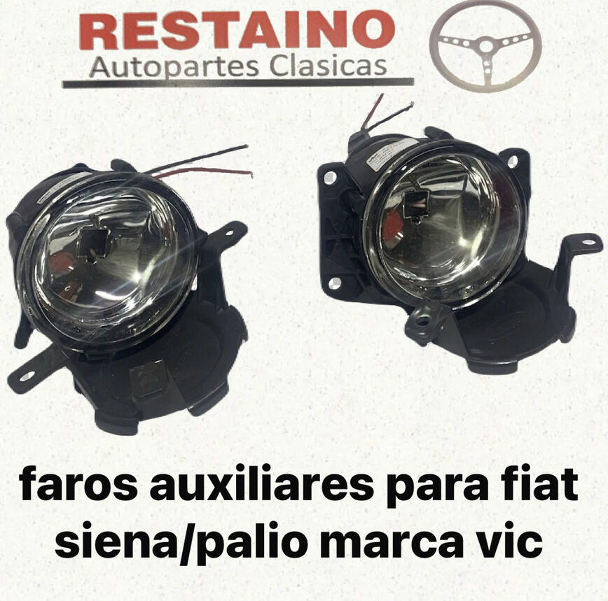 Faros Auxiliares Para Fiat Sinea/palio Marca Vic