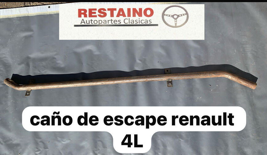 Caño Escape Renault 4l