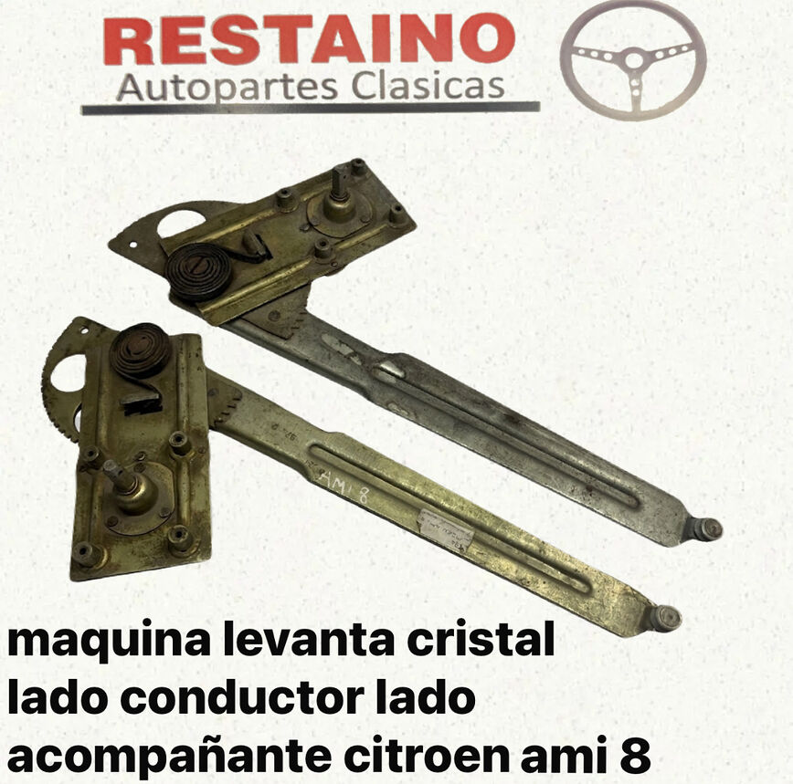 Juego Maquinas Levanta Cristal Citroen Ami 8