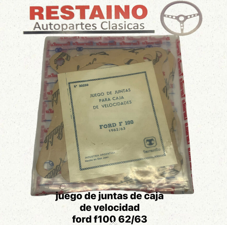 Juego Juntas Caja Velocidad Ford F100 Año 62/63