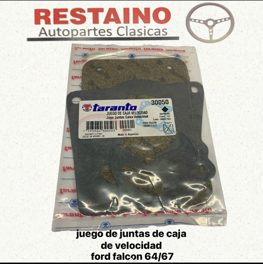 Juego Juntas Caja Velocidad Ford Falcon Años 64/67