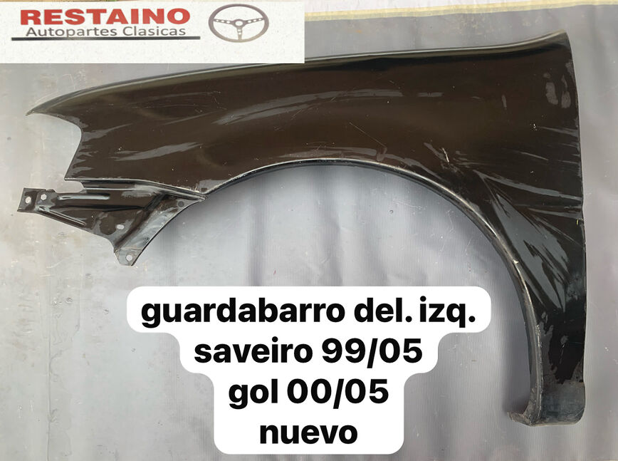 Guardabarro Delantero Izquierdo Saveiro Años 99/05, Gol Años 00/05 Nuevo