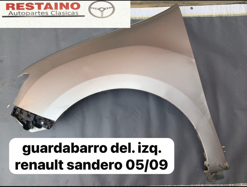 Guardabarro Delantero Izquierdo Renault Sandero Años 05/09