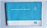 Instrucciones Servicio Mercedes Benz 190 C