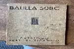Manual Fiat Balilla 508c