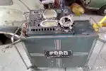 Antiguo Aparato Pruebas Laboratorio Ford, Año 1930.
