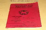 Manual Matchless