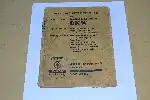 Dkw 1939: Libro Instrucciones Original