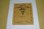 Ford V8 1934: Manual Instrucciones Original